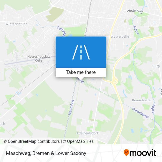 Maschweg map
