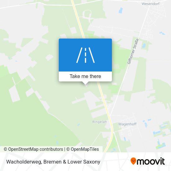 Wacholderweg map