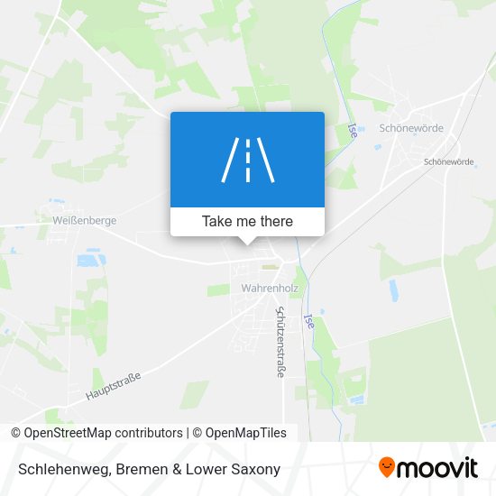 Schlehenweg map