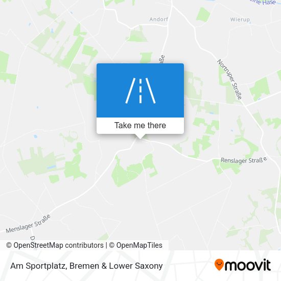 Am Sportplatz map
