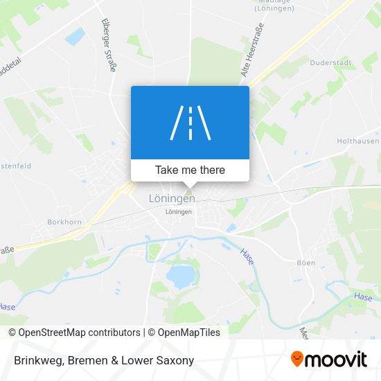 Brinkweg map