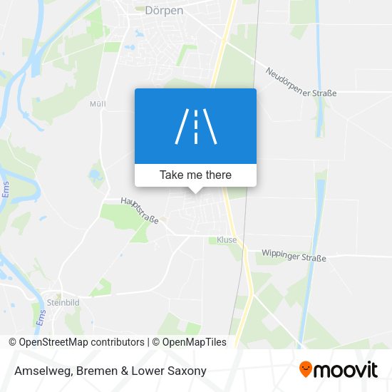 Amselweg map