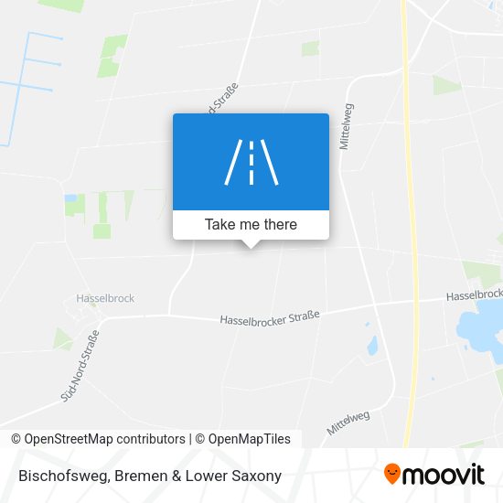 Bischofsweg map