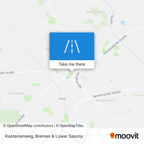 Kastanienweg map