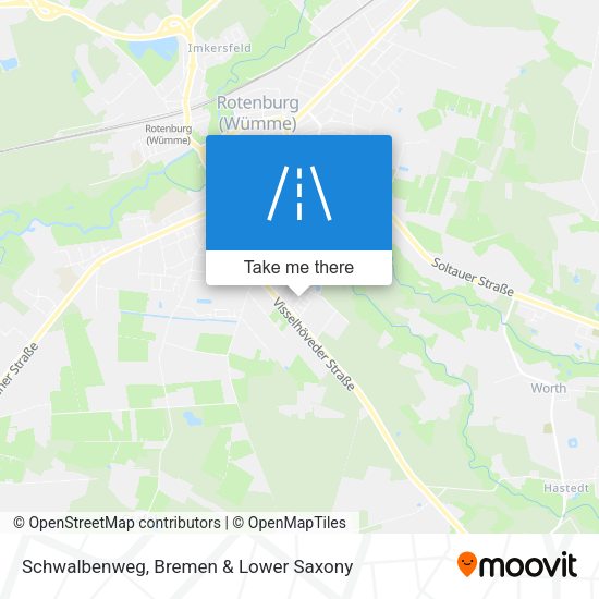 Schwalbenweg map