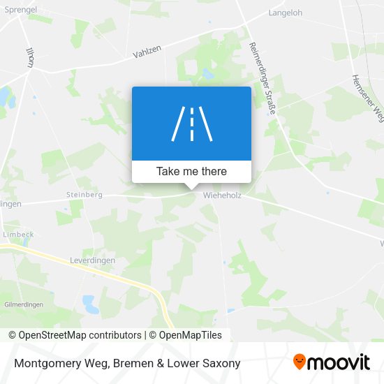 Montgomery Weg map