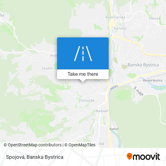 Spojová map