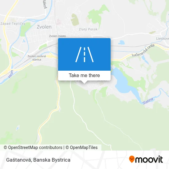 Gaštanová map