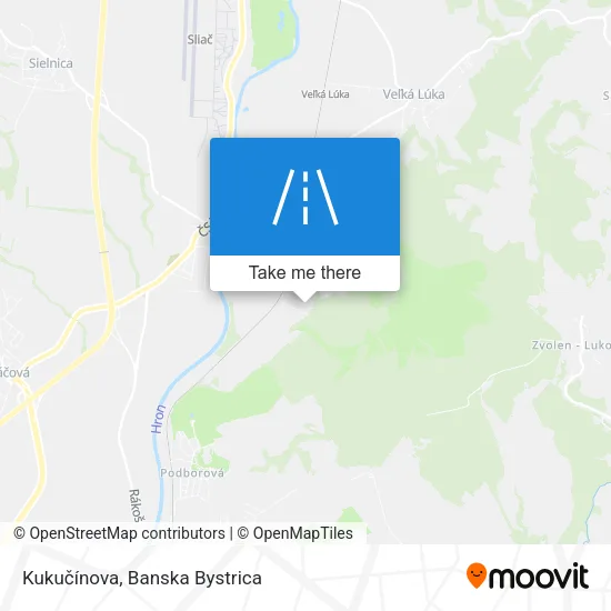 Kukučínova map