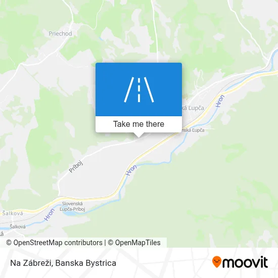 Na Zábreži map