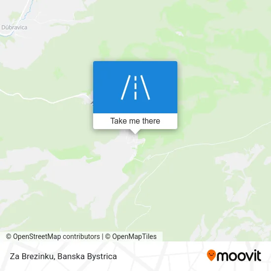 Za Brezinku map
