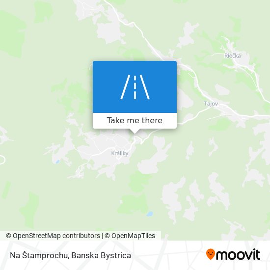 Na Štamprochu map