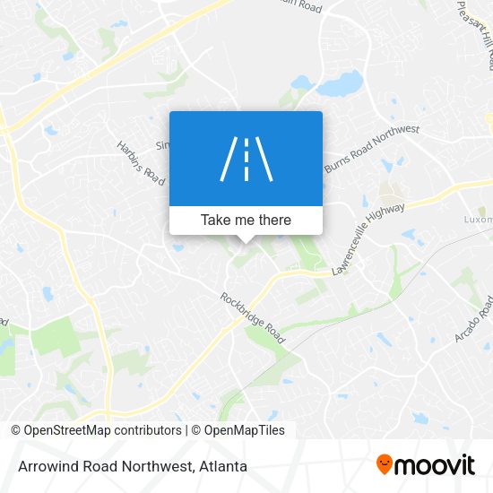 Mapa de Arrowind Road Northwest