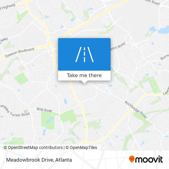 Mapa de Meadowbrook Drive