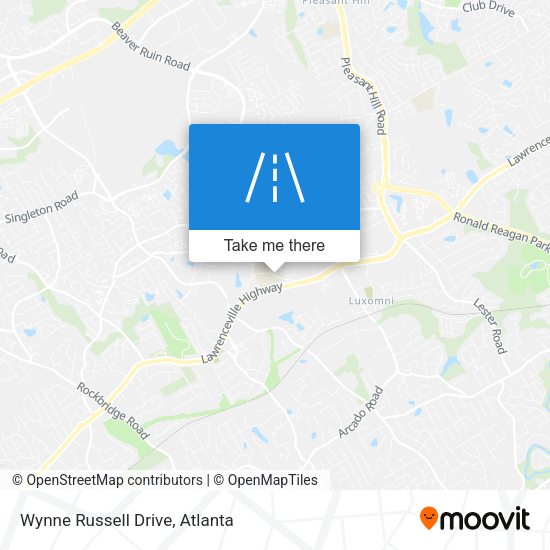 Wynne Russell Drive map