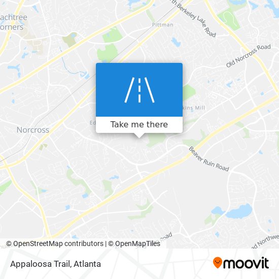 Appaloosa Trail map