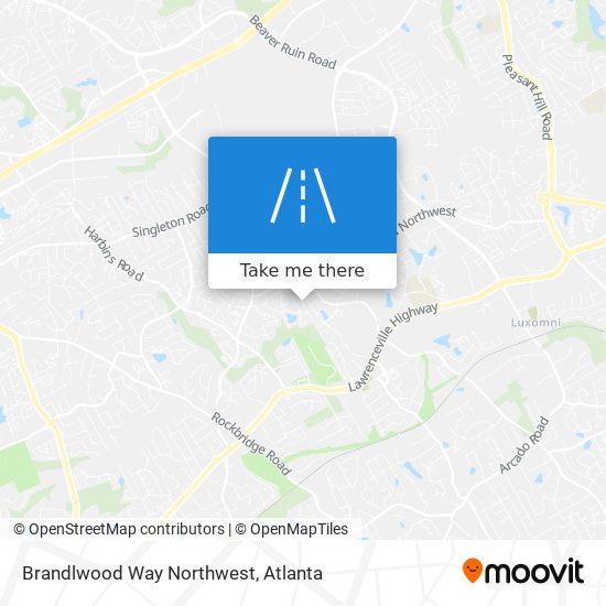 Mapa de Brandlwood Way Northwest