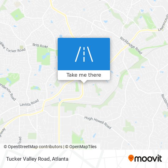 Mapa de Tucker Valley Road