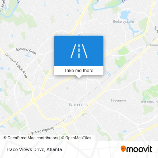 Trace Views Drive map