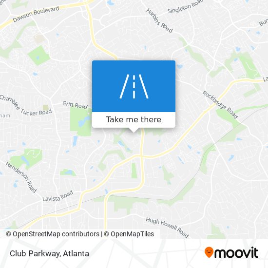 Club Parkway map