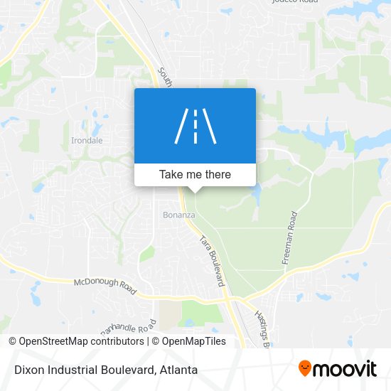 Mapa de Dixon Industrial Boulevard