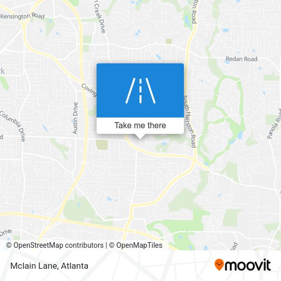 Mapa de Mclain Lane
