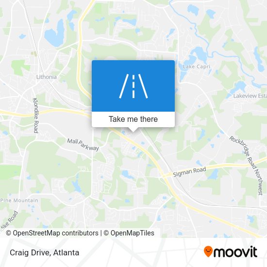 Mapa de Craig Drive