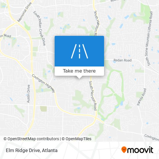 Elm Ridge Drive map