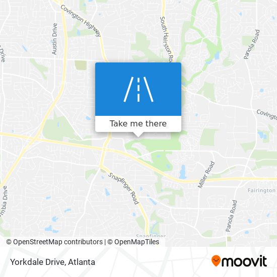 Mapa de Yorkdale Drive