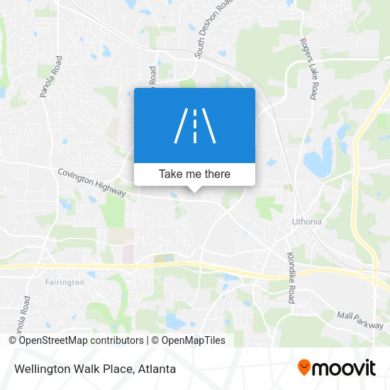 Mapa de Wellington Walk Place