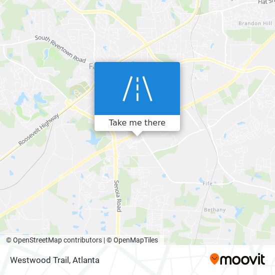 Mapa de Westwood Trail