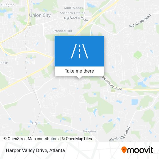Mapa de Harper Valley Drive