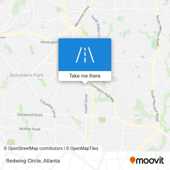 Mapa de Redwing Circle