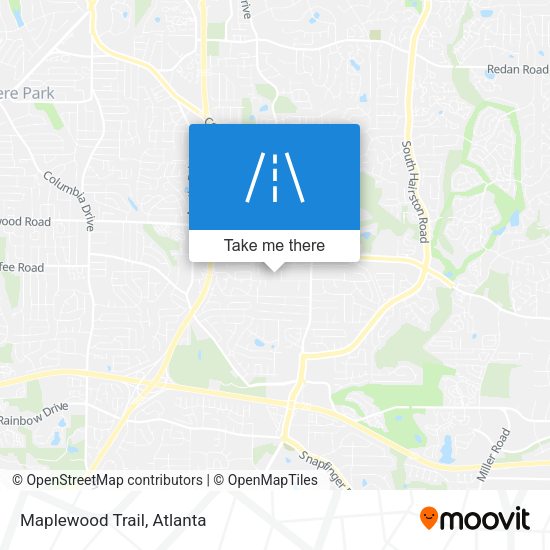 Mapa de Maplewood Trail