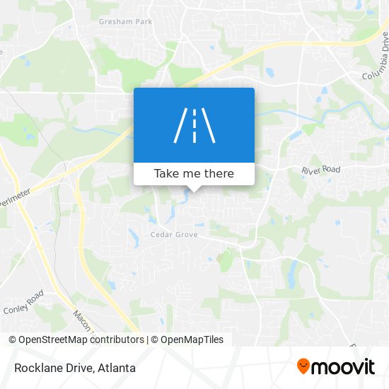 Mapa de Rocklane Drive