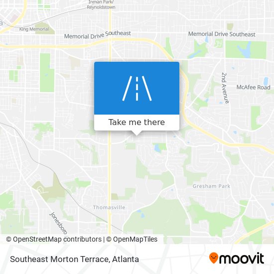 Mapa de Southeast Morton Terrace