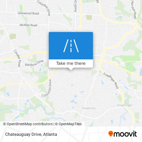 Mapa de Chateauguay Drive