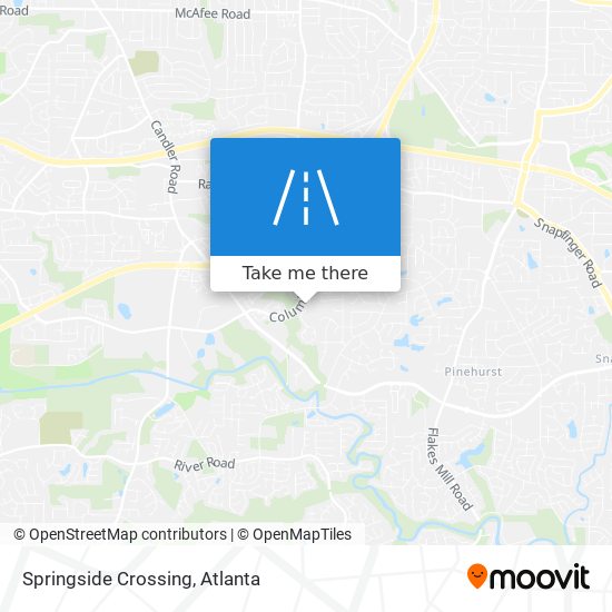 Springside Crossing map