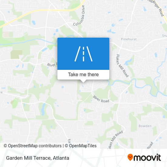 Garden Mill Terrace map