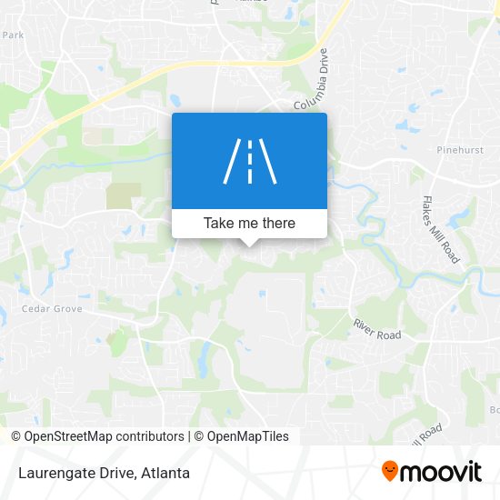 Mapa de Laurengate Drive