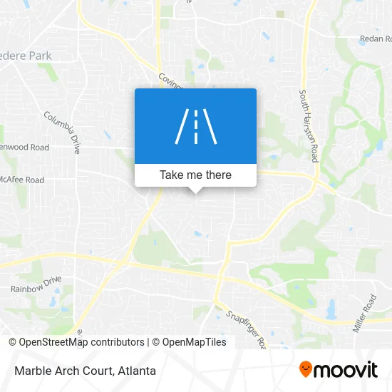 Marble Arch Court map