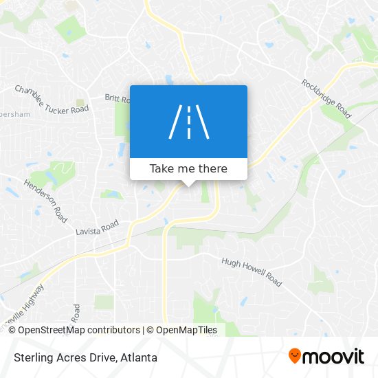 Sterling Acres Drive map