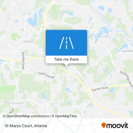 Mapa de St Marys Court