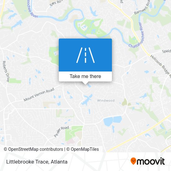 Mapa de Littlebrooke Trace