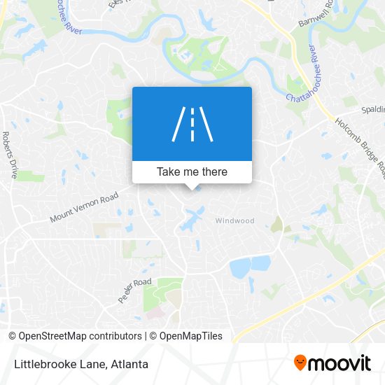 Mapa de Littlebrooke Lane