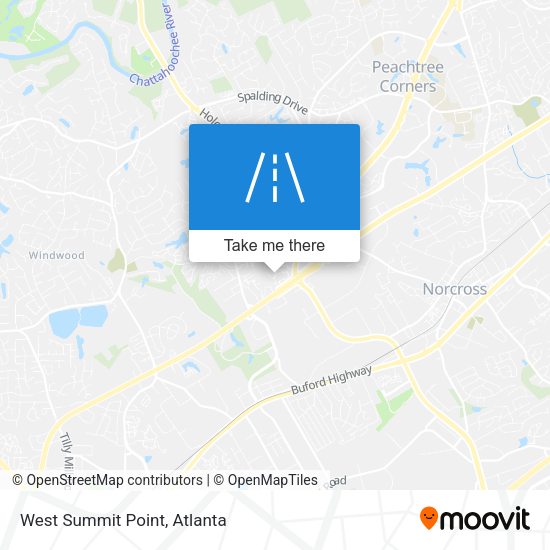 Mapa de West Summit Point