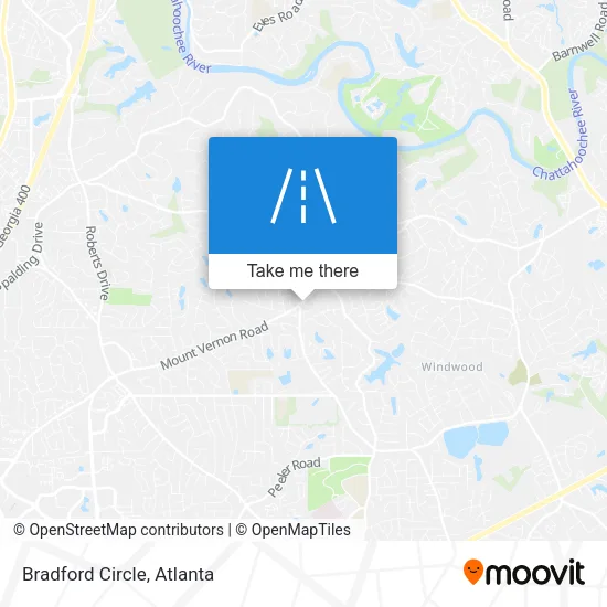 Bradford Circle map
