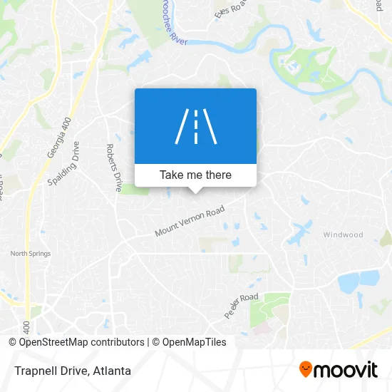 Trapnell Drive map