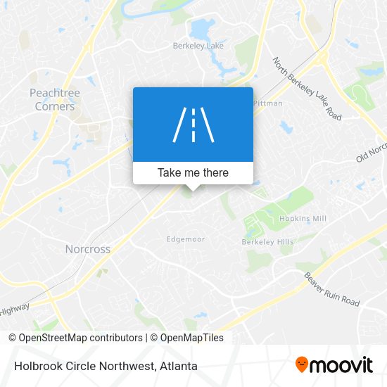 Mapa de Holbrook Circle Northwest