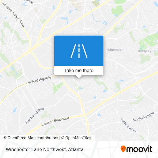 Mapa de Winchester Lane Northwest